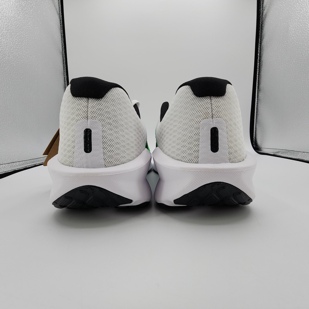 Nike Downshifter 13 Running Shoes Mens 10.5 White Green Shock Sneaker NEW in Box - Picture 7 of 10